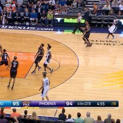 Una animalada hecha mate: ¡Cómo reventó el aro Aaron Gordon!