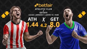 Athletic Club vs. Getafe CF: horario, TV, pronósticos y clasificación