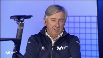 Unzúe: "Valverde y Sosa pueden luchar por el Giro"
