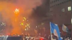 La hostil serenata de Guatemala fuera del hotel de Panamá