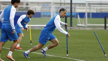 Entrenamiento Deportivo de La Coruña. ximo navarro