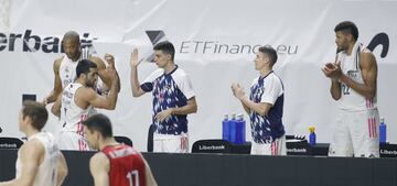 El argentino acab¨® con 20 puntos, 4 asistencias y 5 robos ante el Manresa y se fue ovacionado por sus compa?eros. Se despide a lo grande dejando al Real Madrid invicto.
