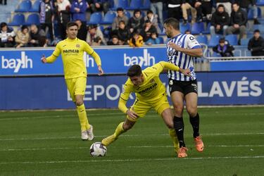 El filial amarillo no consiguió llevarse la victoria, pero Diego Collado volvió a realizar un buen partido. Un disparo lejano suyo mereció mejor suerte, o mismo que su equipo.
