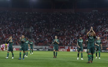 La vuelta del Betis a Europa en imágenes