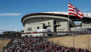 Wanda Metropolitano set for US style "tailgate" ahead of derby