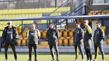 03/01/25 VILLARREAL ENTRENAMIENTO PUERTAS ABIERTAS MARCELINO CUERPO TECNICO