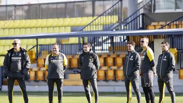 03/01/25 VILLARREAL ENTRENAMIENTO PUERTAS ABIERTAS MARCELINO CUERPO TECNICO