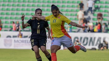 La Selección Colombia cae ante México previo a la Copa América Femenina