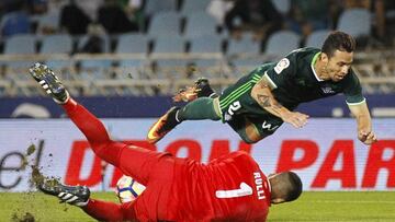 Rubén Castro, en Anoeta.