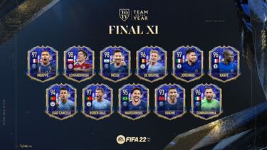 FIFA 22 TOTY: elegidos los mejores jugadores del año; fecha y lista completa