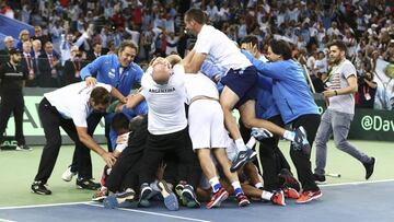 La piña final de Argentina.
