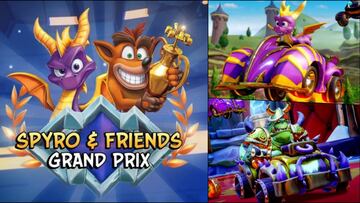 Todo sobre Crash Team Racing Nitro-Fueled: Grand Prix Spyro & Friends