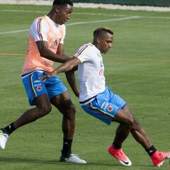 ¿Podrían ser titulares Moreno e Izquierdo en los amistosos?