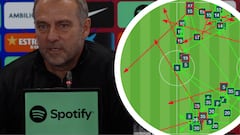 La reacción de Flick a este escalofriante dato del Clásico que dejó mudo al madridismo