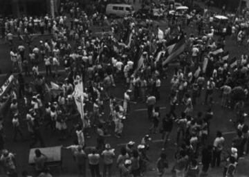 La final de finales. No hay mayor honor futbolístico para un país que celebrar un Mundial. En España 1982 el Santiago Bernabéu acogió la final entre Italia y Alemania. La 'azzurra' ganó su tercer Mundial.