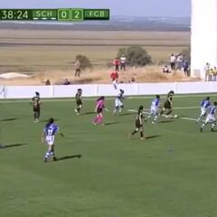 Putellas y el mejor gol del año: calcado al de Messi al Betis