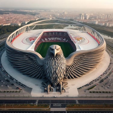 ChatGPT redesigns stadiums of Real Madrid, Barcelona, PSG, Arsenal, Benfica...