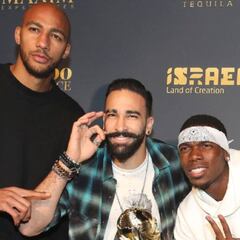 Pogba, Umtiti, N'Zonzi y Rami celebran el Mundial en la Maxim Hot 100 Party