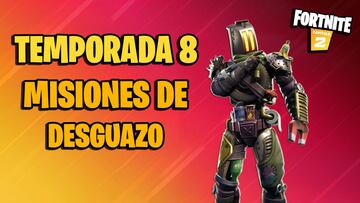 Misiones de Desguazo en Fortnite Temporada 8; cómo completarlas y sus recompensas