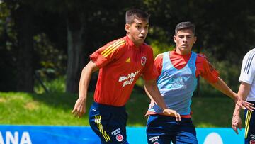 Jugadores de la Selección Colombia Sub 17