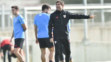 Marcelino, en Lezama