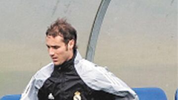 <b>FUERA DEL HOSPITAL.</b> Iván Helguera fue la nora positiva en el entrenamiento de ayer.