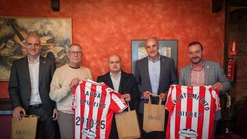 29-10-25. COMIDA DE LAS DIRECTIVAS DEL CAUDAL Y DEL SPORTING PREVIA AL PARTIDO DE COPA DEL REY.