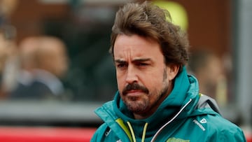 Fernando Alonso, en Spa.