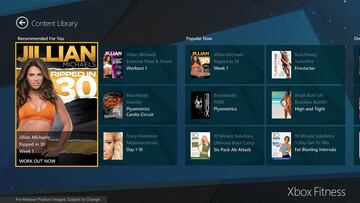 Captura de pantalla - Xbox Fitness (XBO)