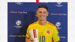 James Rodríguez, el mejor de Colombia ante Paraguay