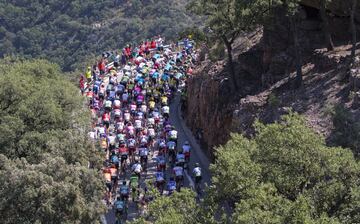 La victoria de Valverde en la 7ª etapa de la Vuelta a España