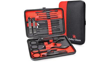 Cuida de uñas y cara con este ‘set’ de manicura, pedicura y facial que incluye 18 piezas