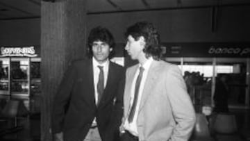 &#039;Sachi&#039; en compa&ntilde;&iacute;a de su hermano Andr&eacute;s Escobar, una imagen para el recuerdo.