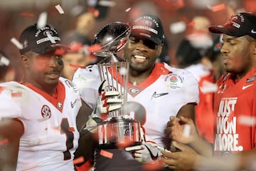 Las mejores imágenes del Rose Bowl y la victoria de Georgia