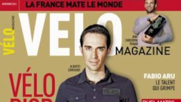 La portada de Velo, con Contador.