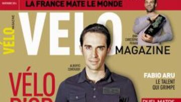 La portada de Velo, con Contador.