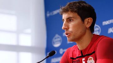 Pedro Mosquera analizó el próximo partido ante el Rayo Majadahonda y su situación.