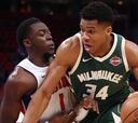 Resúmenes y resultados de la jornada NBA: los Bucks de Antetokounmpo se desinflan