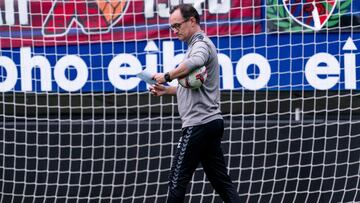 Etxeberria alerta sobre Anduva: “Es posiblemente el campo más difícil de la categoría”