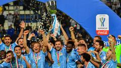 Lazio, con la Supercopa.