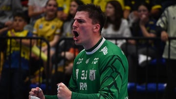 Jakub, portero del Bidasoa.