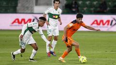 23/10/20  PARTIDO PRIMERA DIVISION 
 ELCHE - VALENCIA 
 JEISON LUCUMI GONCALO GUEDES