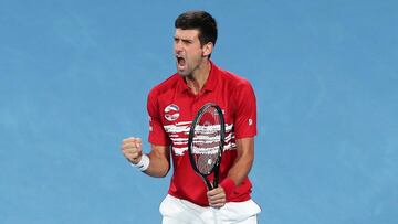 Djokovic leads Serbia to title victory over Spain at inaugural ATP Cup