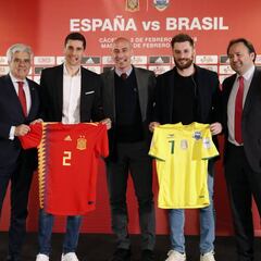 El España-Brasil, "un regalo para todos los aficionados"