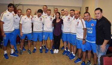 Pajón, la novia de la Selección: apoyo para vencer a Venezuela