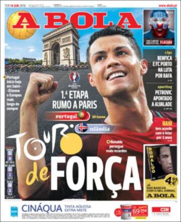 Portadas de la prensa mundial