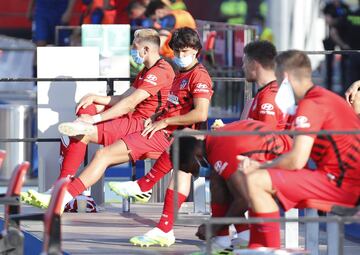 Joao Felix en el banquillo del Atlético de Madrid
