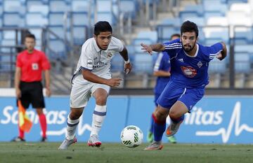 Delantero paraguayo de 18 años. El Madrid pagó cinco millones por él al Cerro Porteño, y hay otros cinco millones firmados por objetivos. El chaval está respondiendo. Nada más llegar hizo tres goles en sus dos primeros partidos en Valdebebas, y en septiembre se destapó con un golazo desde 40 metros en Amorebieta. Lleva nueve goles en 18 partidos (entre el Castilla y el Juvenil de la Youth League) esta temporada.
