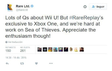Rare Replay no saldrá a la venta en Wii U