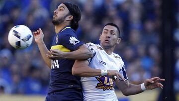 Sebastián Pérez en su época de Boca